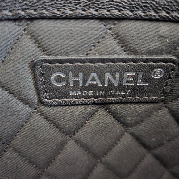 Chanel Quilted Perforated CC Logo Tote - Picture 8 of 12